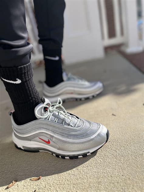 nike air max silbet|nike air max silver 97.